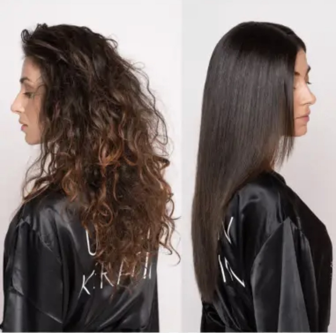 Visuel de lissage des cheveux provenant de la galerie Lys Coiffure
