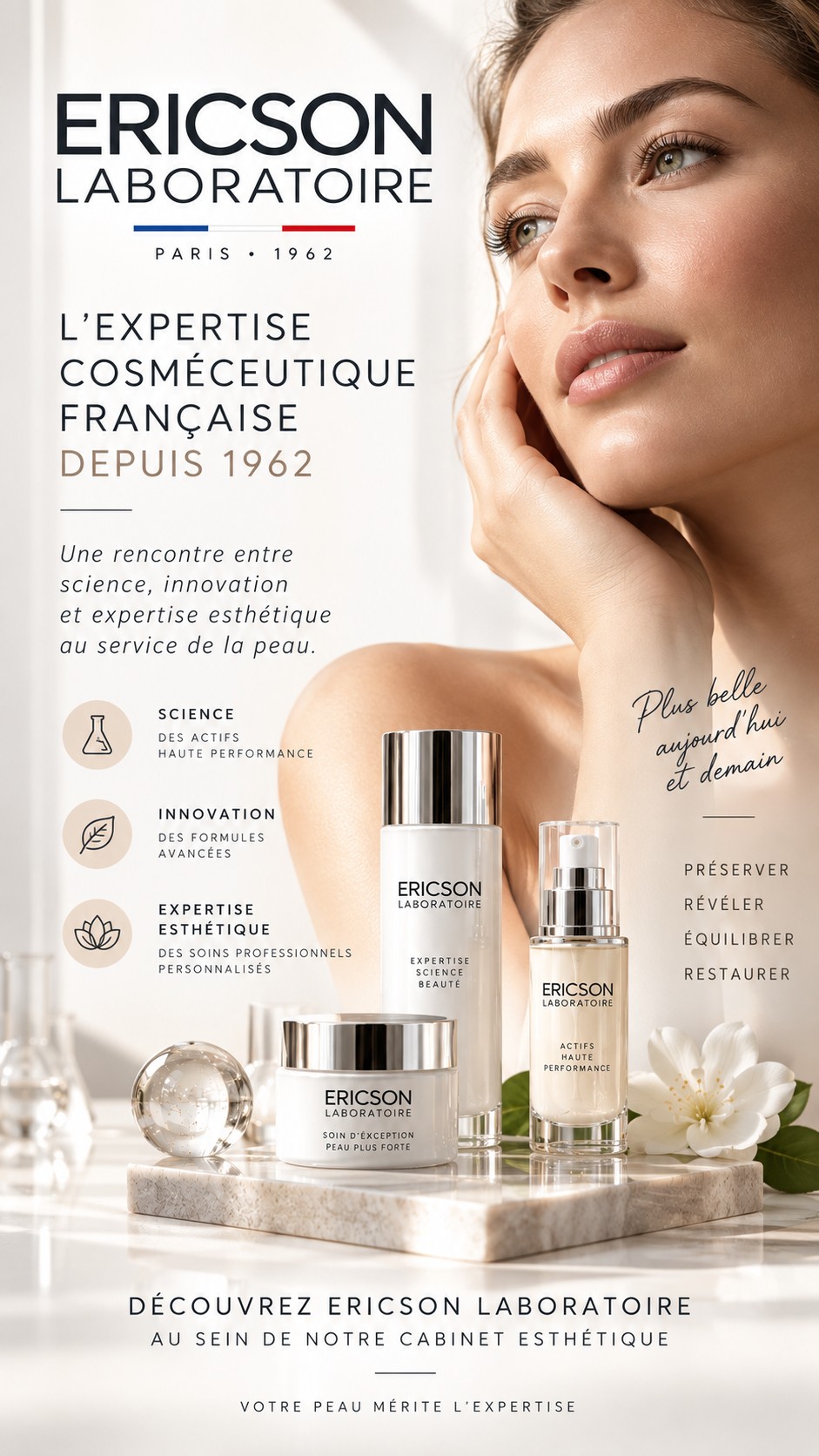 Portrait de l’univers Ericson Laboratoire